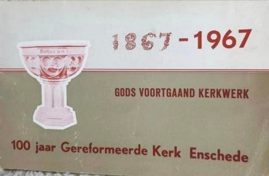 Ds. I. de Wolff - Gereformeerde kerk Enschede 100 jaar, Ophalen of Verzenden, Gelezen, Ds. I. de Wolff