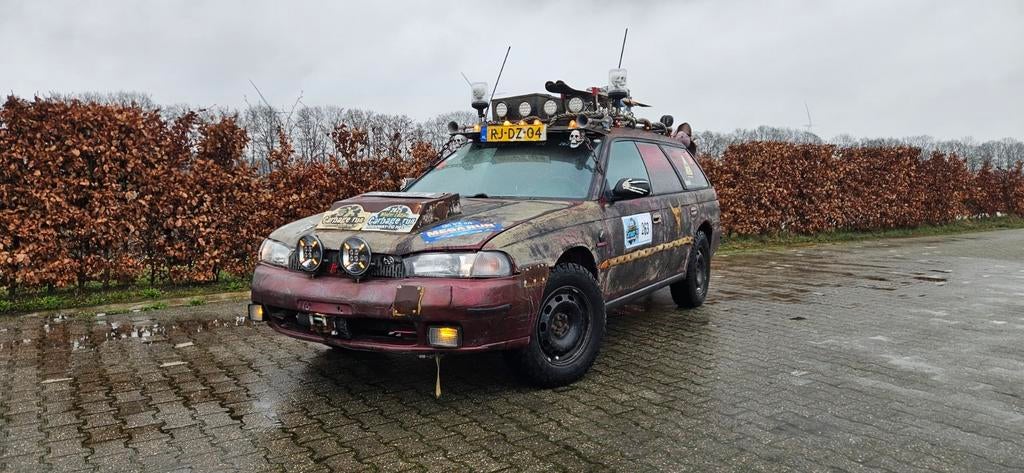 Subaru Legacy 4x4 “Mad Max” | Ratlook carbage run  | Uniek, Auto's, Subaru, 1994 cc, Metallic lak, Stof, 4 cilinders