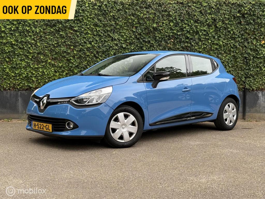 Renault Clio 0.9 TCe Dynamique | Cruise | Climate cotrol, Voorwielaandrijving, Stof, 40 €/maand, Zwart