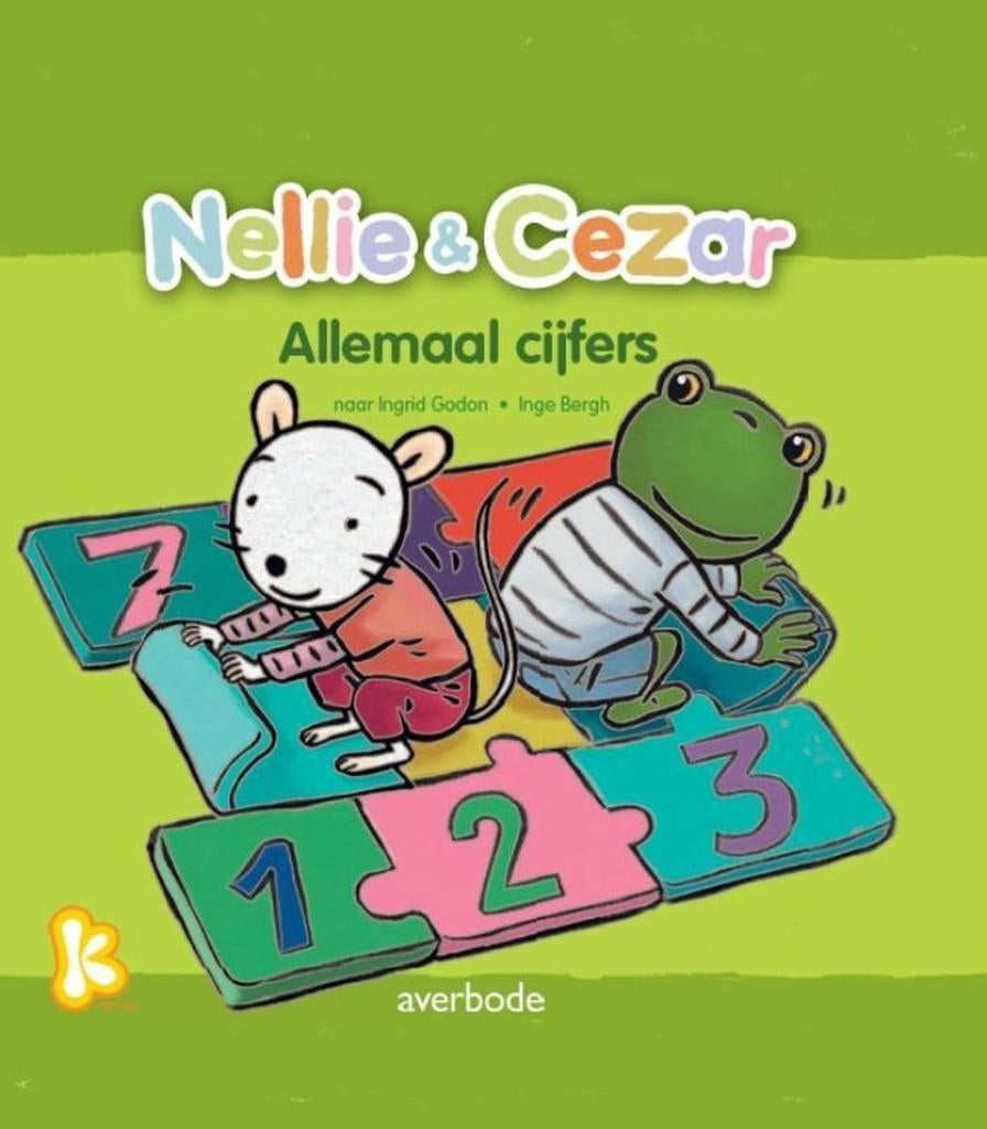 Nellie en Cezar allemaal cijfers - Inge Bergh, Fictie algemeen, Jongen of Meisje, Ophalen of Verzenden, Zo goed als nieuw