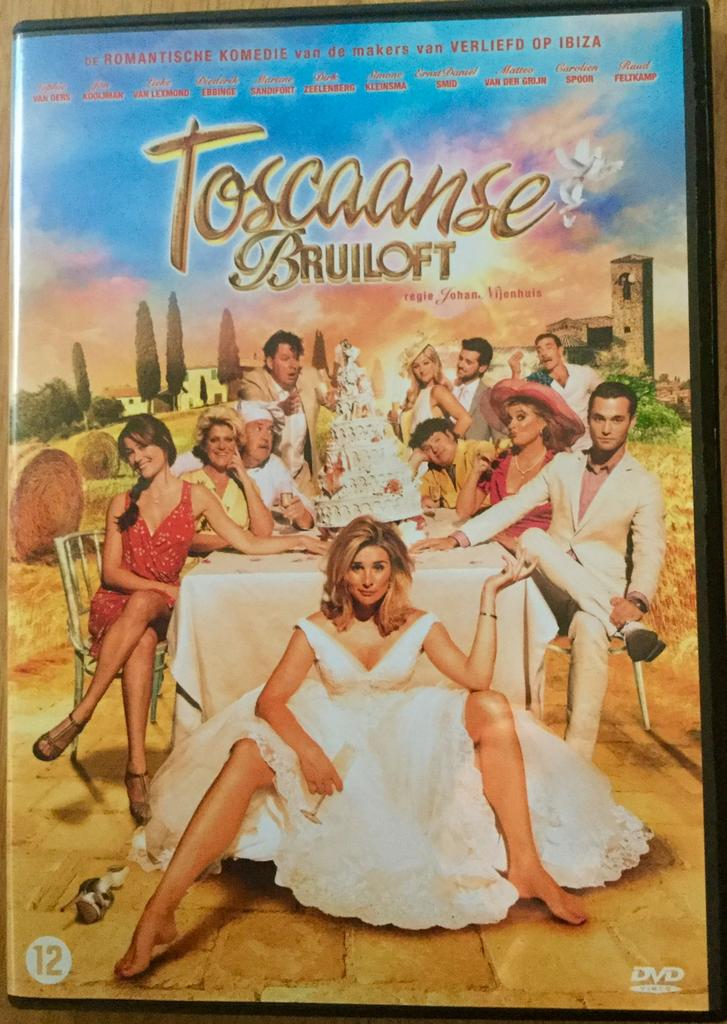 Originele DVD Toscaanse bruiloft, Cd's en Dvd's, Dvd's | Nederlandstalig, Alle leeftijden, Ophalen of Verzenden, Zo goed als nieuw