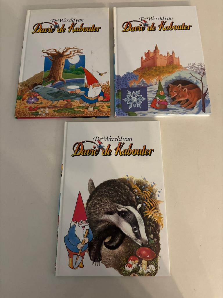 De wereld van david de kabouter: 3 boeken david de kabouter, Boeken, Ophalen of Verzenden, Zo goed als nieuw, Fictie algemeen