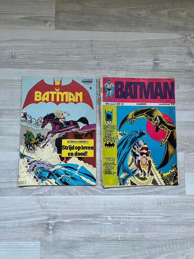 Twee Batman Classics stripboeken, Boeken, Stripboeken, Meerdere stripboeken, Ophalen of Verzenden, Gelezen