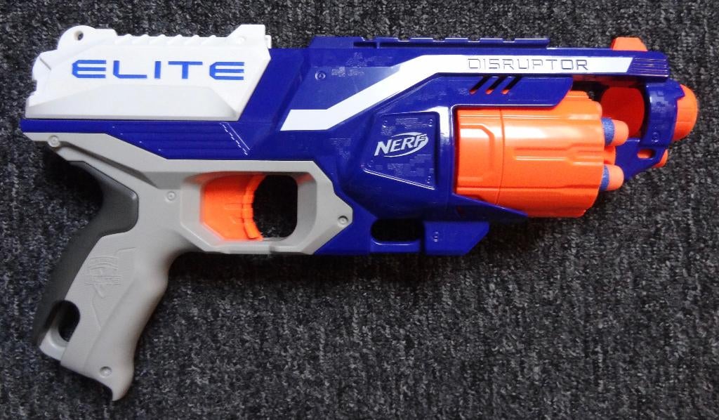 Nerf n-strike elite disruptor, Ophalen of Verzenden, Zo goed als nieuw