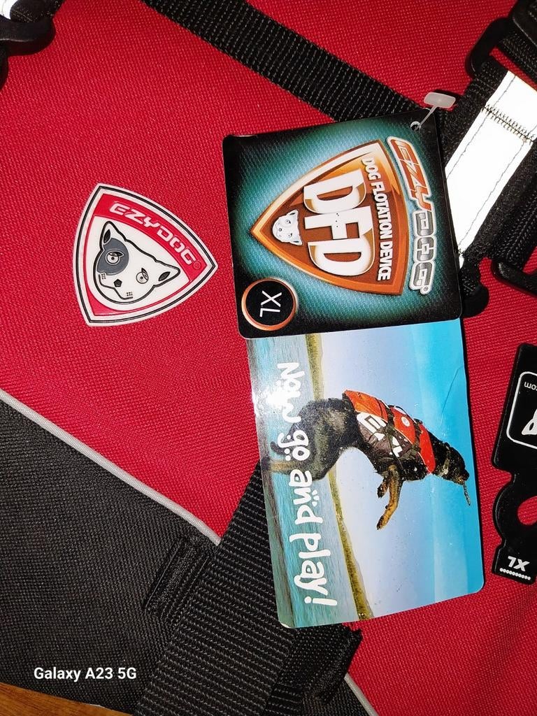 DFD Honden Zwemvest XL, Ophalen of Verzenden, Nieuw, Kind, Reddingsvest of Zwemvest