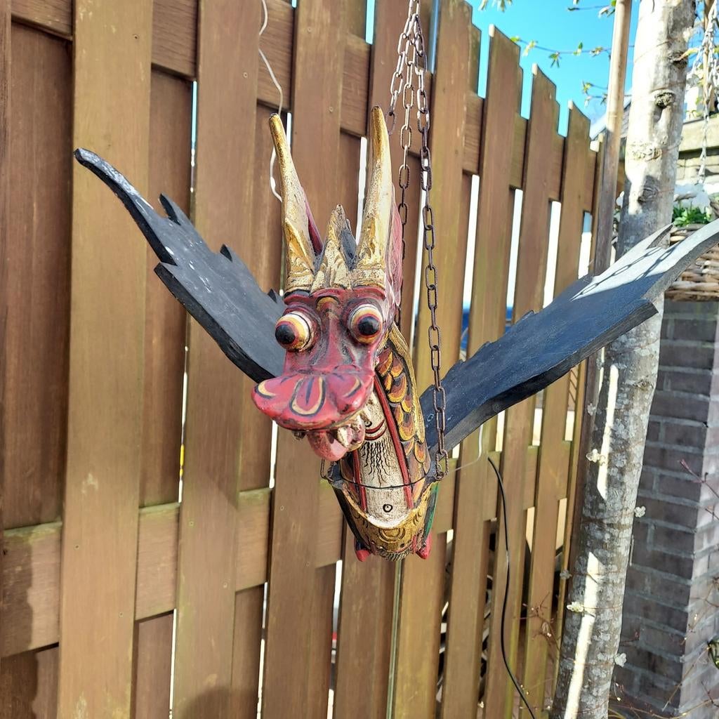 Guardian balinese draak, Antiek en Kunst, Kunst | Beelden en Houtsnijwerken, Ophalen