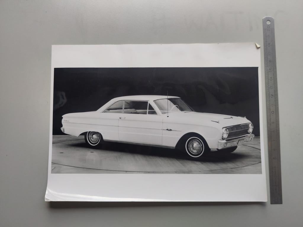 (292) Ford Falcon Futura persfoto, Ophalen of Verzenden, Overige onderwerpen