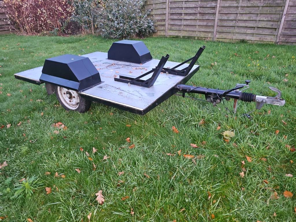 Motor/bromfiets motorcross aanhanger., Ophalen of Verzenden