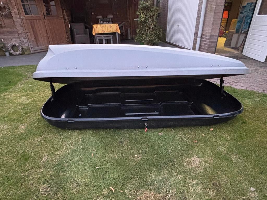 Dakkoffer dakkoffers incl dakdragers bagagekoffer te huur, Ophalen, Zo goed als nieuw