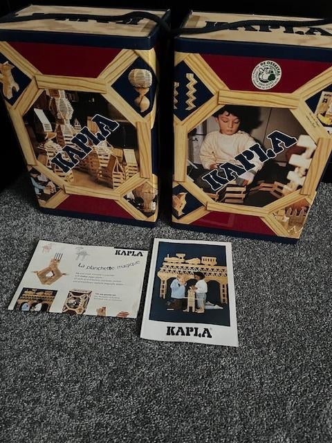 KAPLA- 2 Dozen met 200 Blanke Plankjes hout-Nieuw!, Ophalen of Verzenden, Nieuw