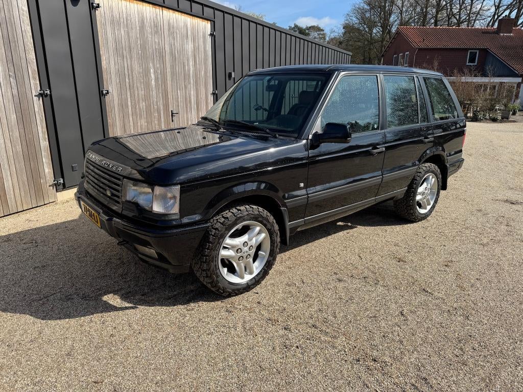 Land Rover Range Rover 4.6 1999 Zwart - P38, Auto's, Land Rover, Automaat, Zwart, Leder, 4554 cc
