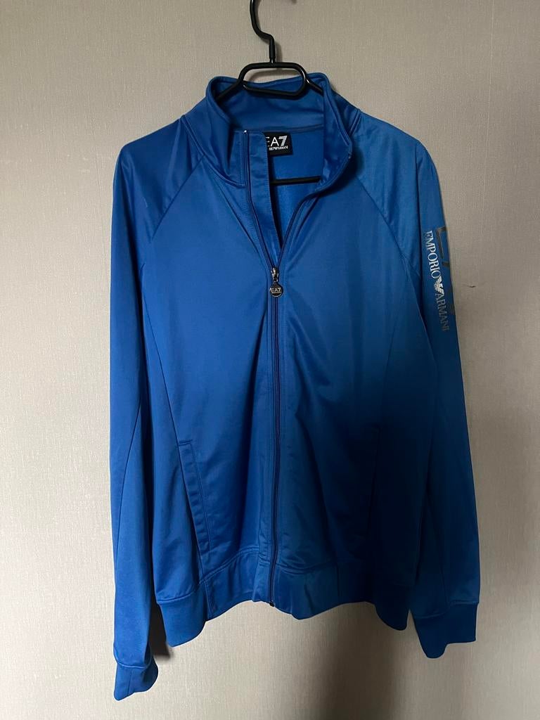 EA7 Emporio Armani vest - XL, Verzenden, Zo goed als nieuw, Maat 52/54 (L), Blauw