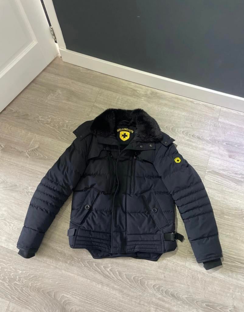 Wellensteyn jas, Ophalen of Verzenden, Zo goed als nieuw, Maat 46 (S) of kleiner, Zwart