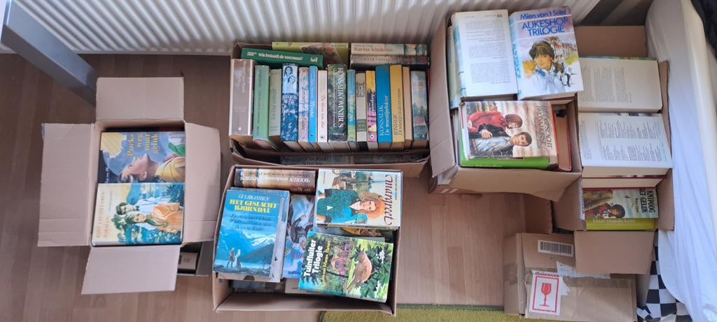 Titel:
200+ Boeken | Romans & Literatuur | 13 Dozen vol, Ophalen of Verzenden
