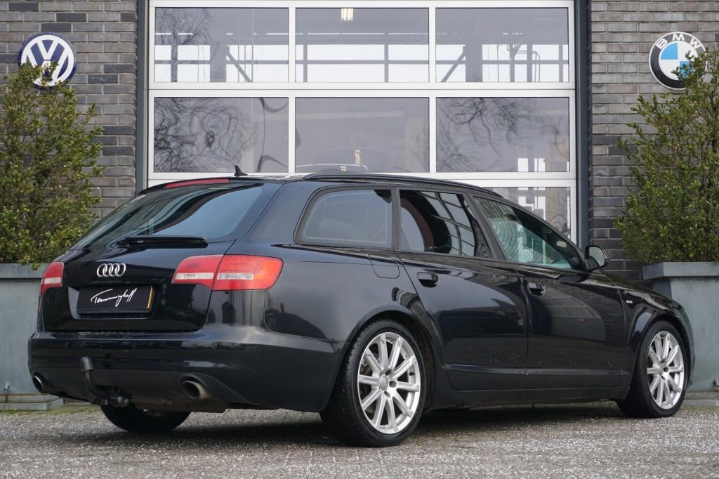 Audi A6 AVANT 2.0 TFSI AUT. S-LINE CLIMA - NAVI - TREKH., Euro 5, 4 cilinders, 1984 cc, Zwart