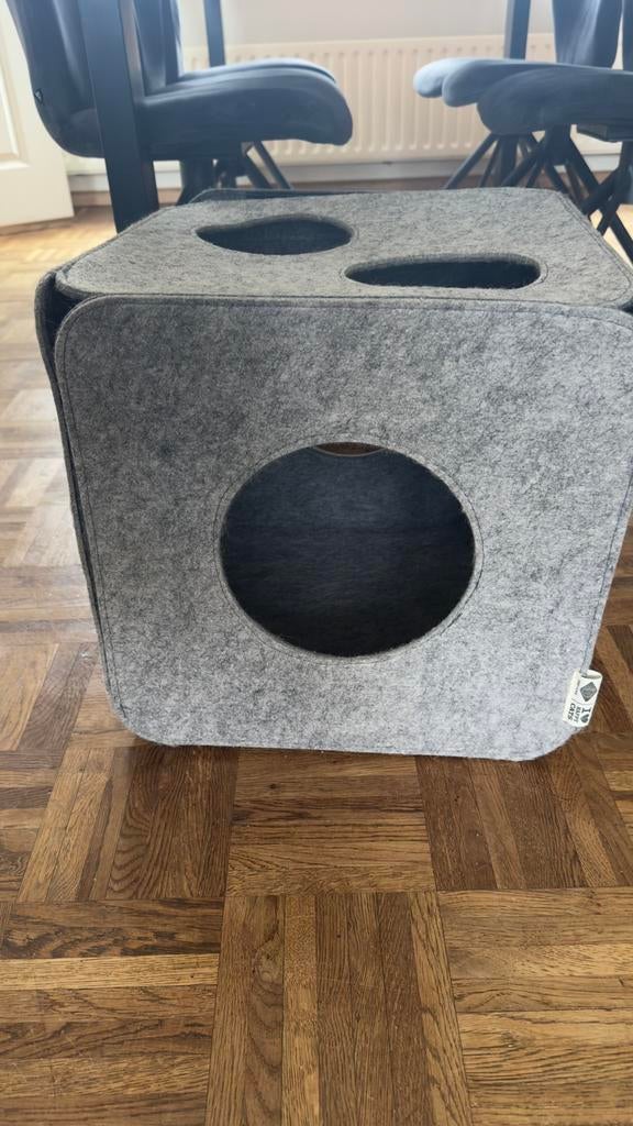 I love happy cats vilten speelkubus, Ophalen of Verzenden, Gebruikt