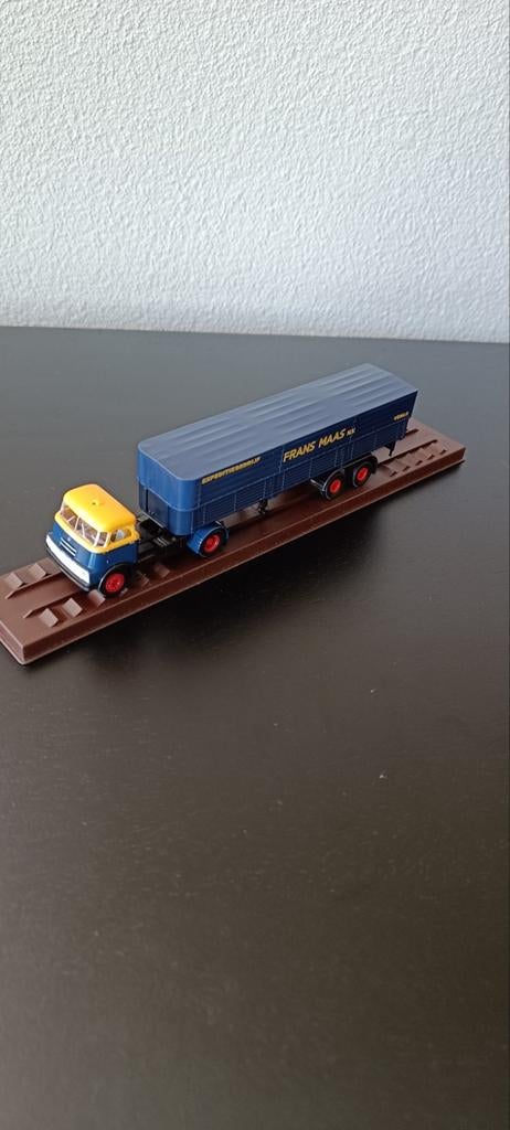 Brekina Daf DO 2000 MAAS, Ophalen of Verzenden, Bus of Vrachtwagen, Brekina