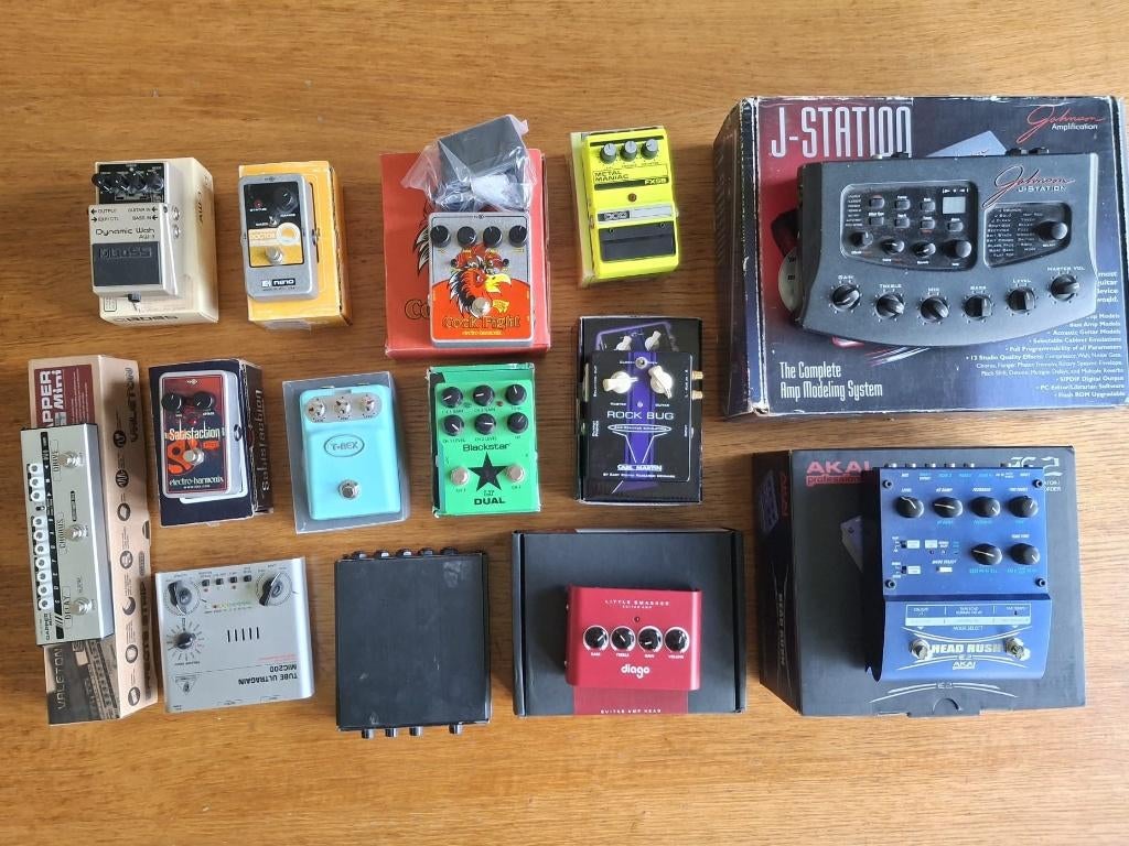 Gitaar effecten, Ophalen of Verzenden, Gebruikt, Delay of Echo