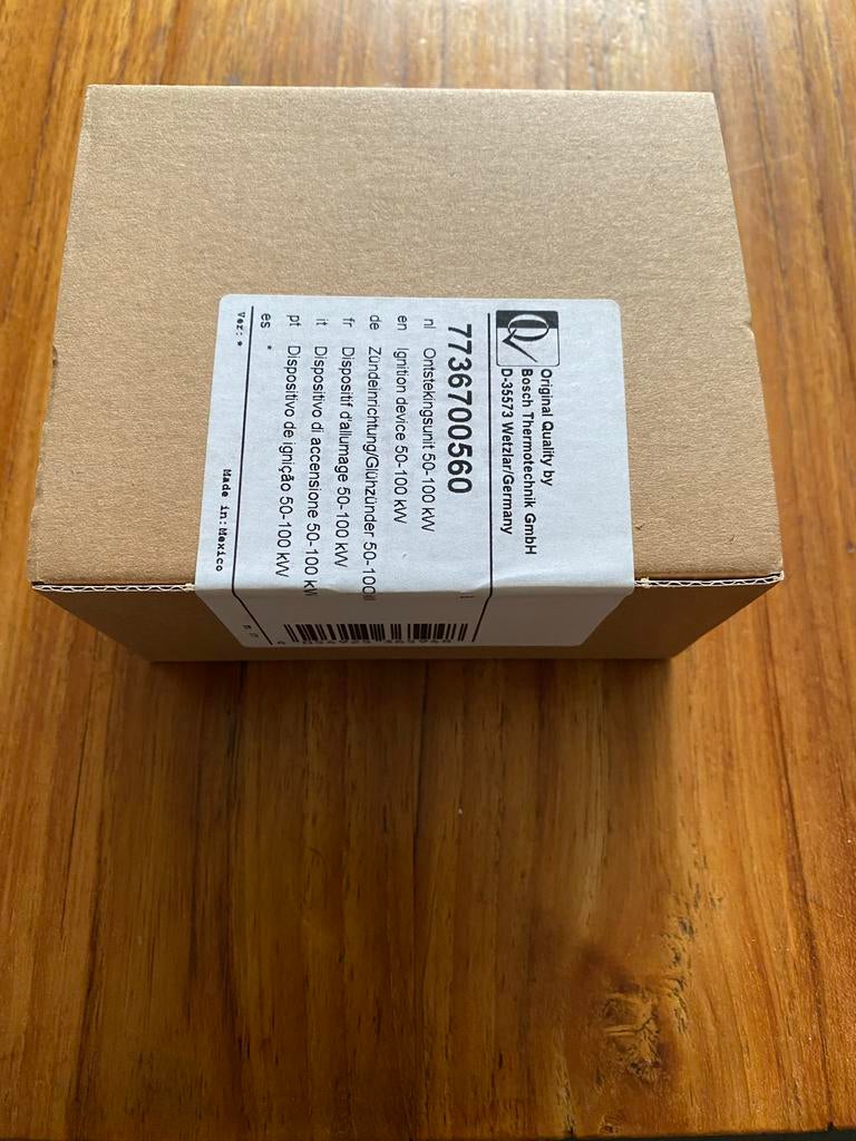 Bosch 7736700560  Ontstekingsunit 50-100 kW - Nieuw in doos, Ophalen of Verzenden, Nieuw