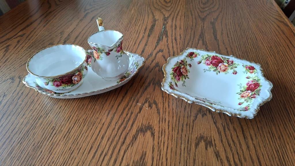 Royal Albert roomstelletje, Ophalen