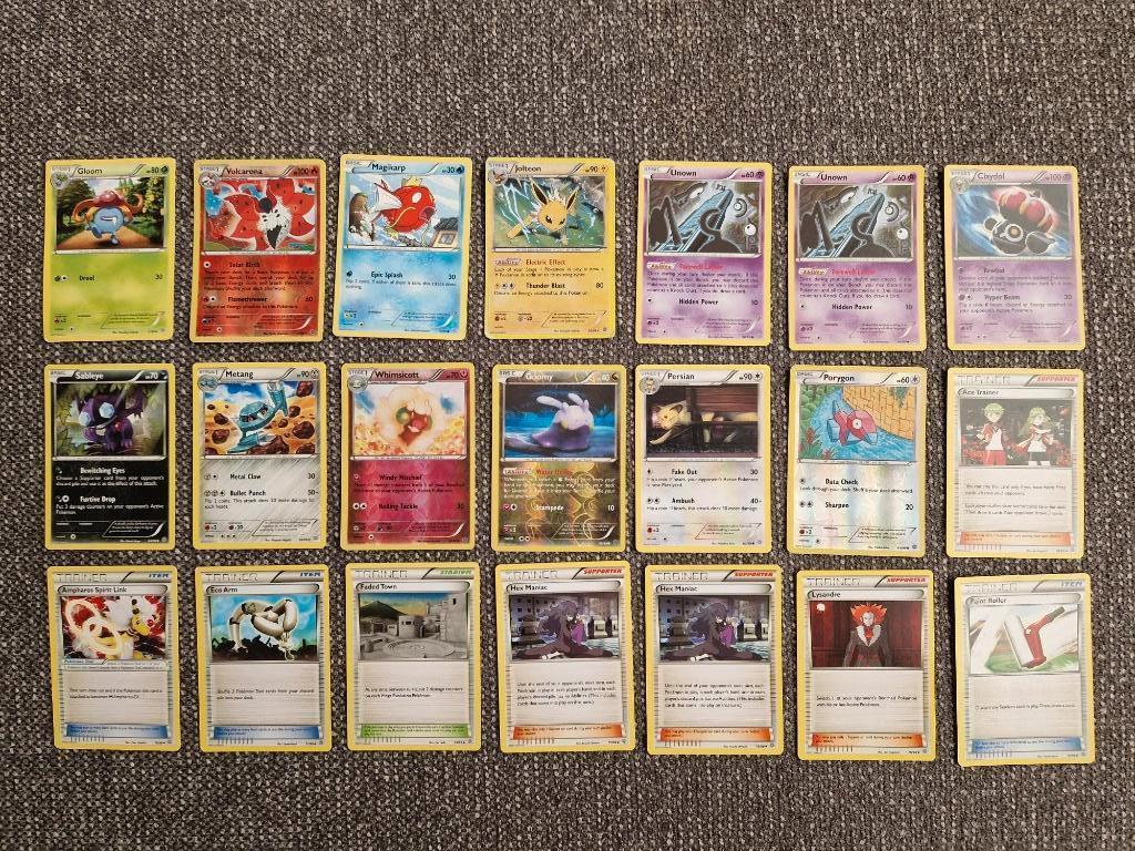 Pokémon Ancient Origins – MP/LP – Origineel – Bieden, Ophalen of Verzenden, Gebruikt, Meerdere kaarten