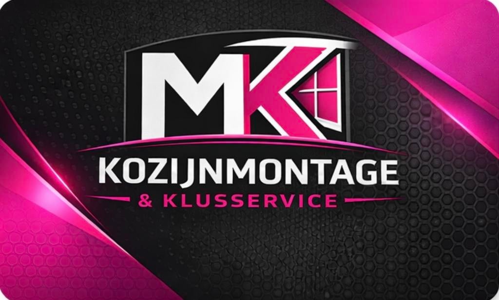 MK Kozijnmontage & Klusservice, Doe-het-zelf en Verbouw, Kozijnen en Schuifpuien, Kunststof, Nieuw, Ophalen of Verzenden, Inclusief glas