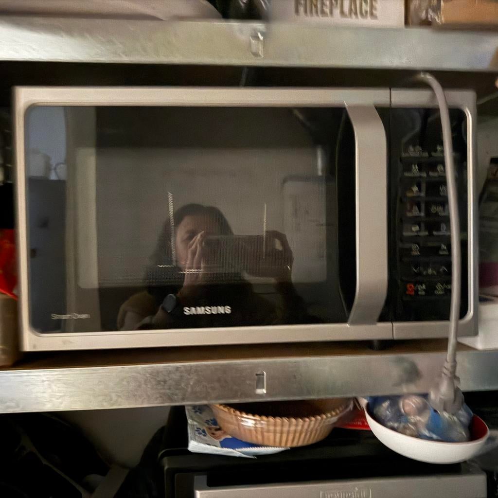 Samsung smart oven,combi magnetron, Ophalen, Zo goed als nieuw, Oven