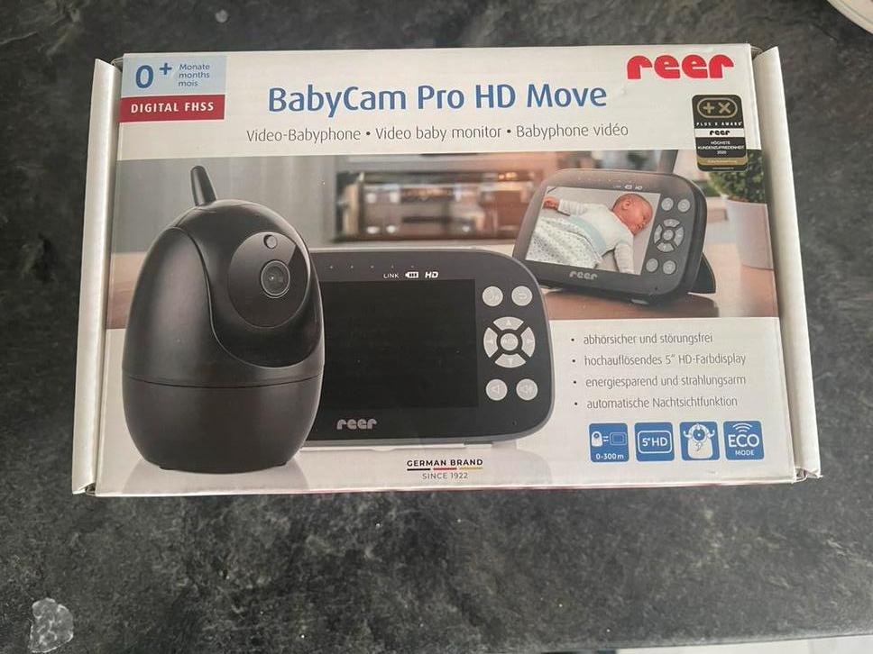 reer BabyCam Pro HD New, Ophalen of Verzenden, Nieuw, 250 meter of meer, Camera