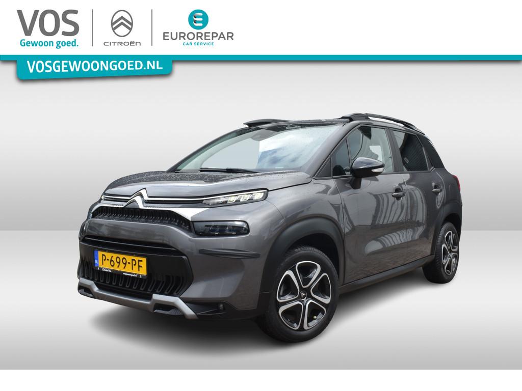 Citroën C3 Aircross PureTech 110 Feel | Navigatie | Parkeer, Gebruikt, Zwart, 1199 cc, Lichtsensor