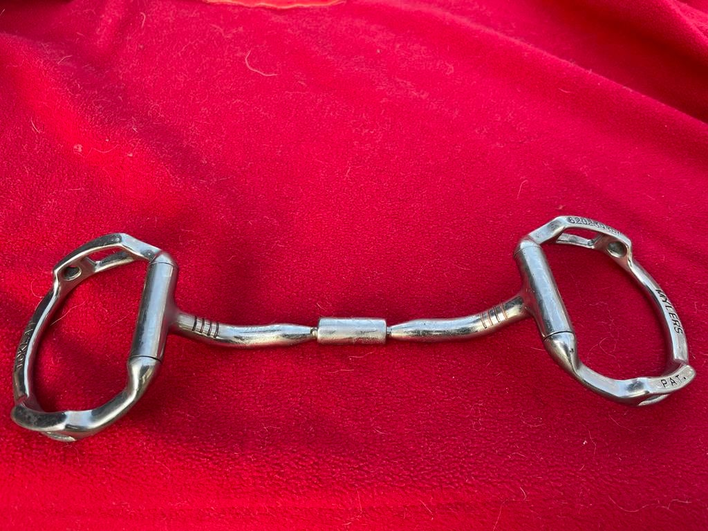 Myler bit level 1 met sleuven maat 13, Dieren en Toebehoren, Ophalen of Verzenden, Zo goed als nieuw, Overige soorten