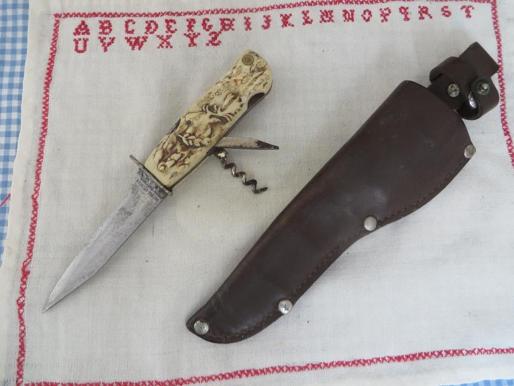 Oud duits Decora-Solingen jachtmes, Ophalen of Verzenden, Gebruikt, Overige typen