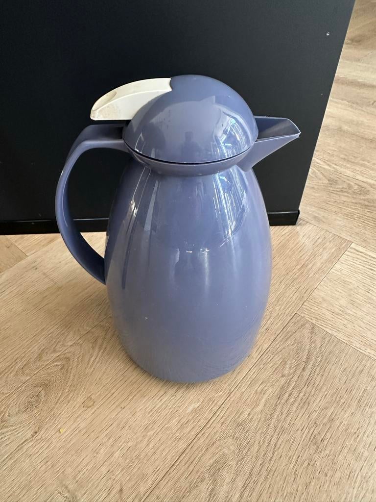 Thermoskan 1 Liter - Paars/Blauw, Ophalen of Verzenden, Gebruikt