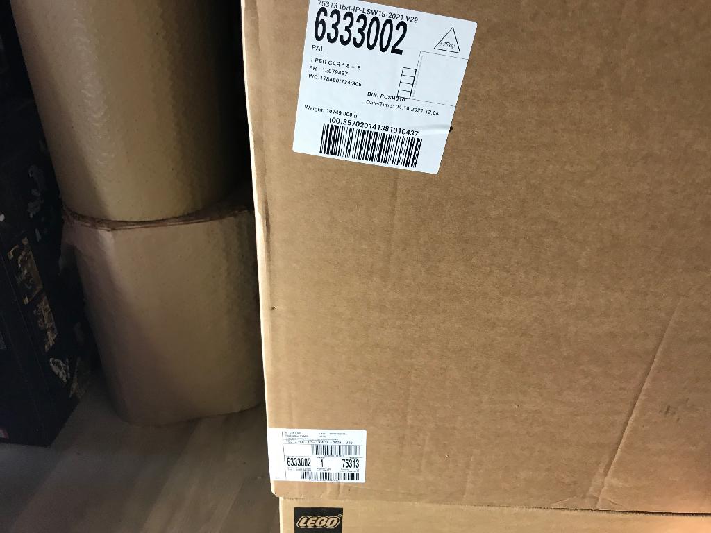 Lego 75313 nieuw in doos, Ophalen of Verzenden, Nieuw, Complete set, Lego