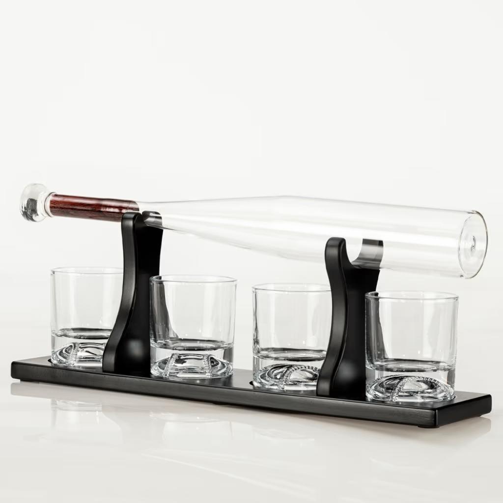 Whiskey karaf - Drank karaf - Bar accessoires - Honkbal, Overige materialen, Cave & Garden, Verzenden, Nieuw