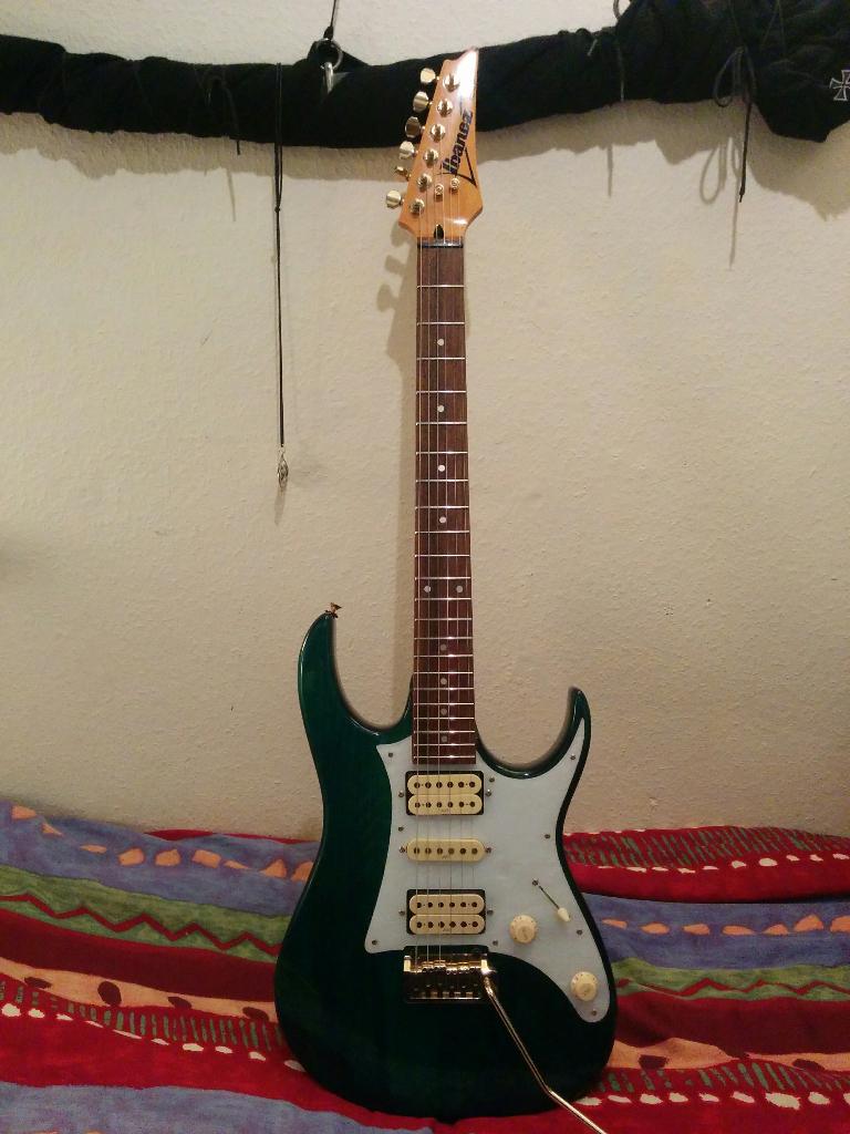 Ibanez RX-350 Turqoise, Ophalen, Zo goed als nieuw, Solid body, Ibanez