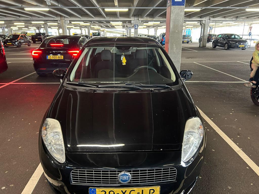 Fiat Punto 1.4 5DR 2007 Zwart, Ophalen, 1368 cc