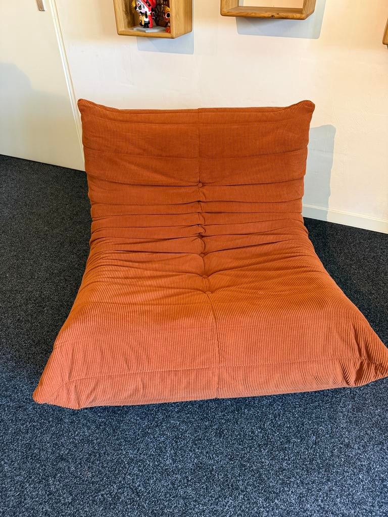 1 zit Togo - Nieuw - roest bruin, Huis en Inrichting, Banken | Bankstellen, Ophalen, Eenpersoons, Nieuw, 75 tot 100 cm