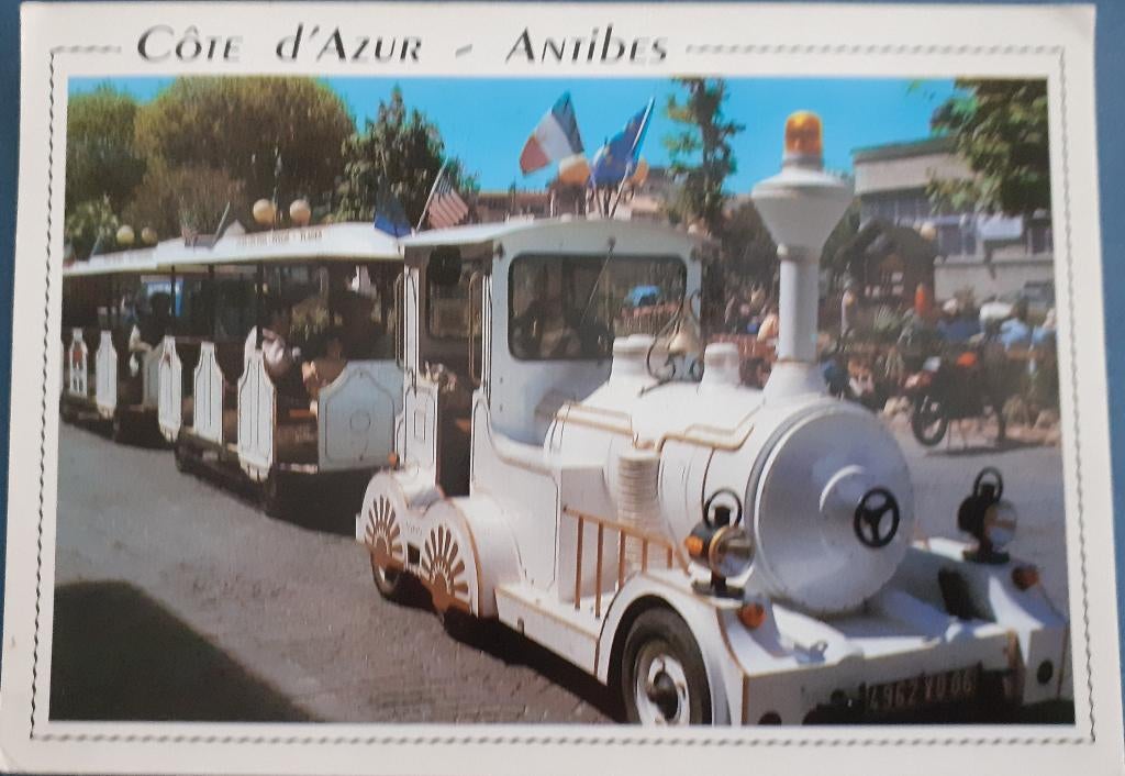 Ansichtkaart Frankrijk Cote dÁzur, Ophalen of Verzenden, 1960 tot 1980, Gelopen, Frankrijk