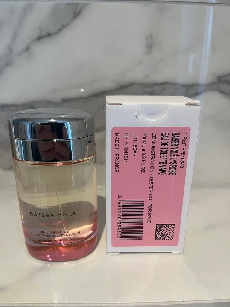 Cartier Baiser Volé Lys Rose 100 ml EDT, Ophalen of Verzenden, Nieuw