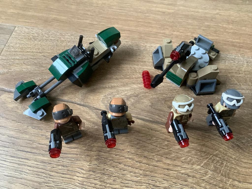 Lego Star Wars 75164 Rebel Trooper Battle Pack, Ophalen of Verzenden, Gebruikt, Complete set, Lego