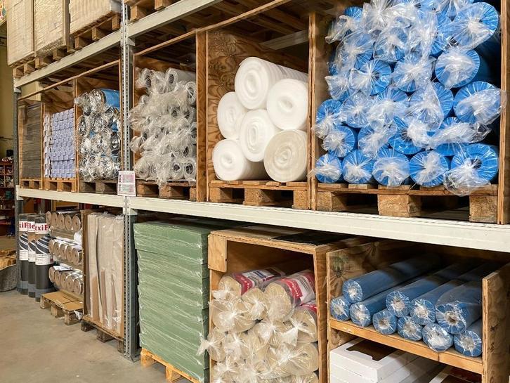 Ondervloer voor laminaat / pvc / houten vloeren - OUTLET, 30 cm of meer, 50 tot 150 cm, Niet ingevuld, Nieuw