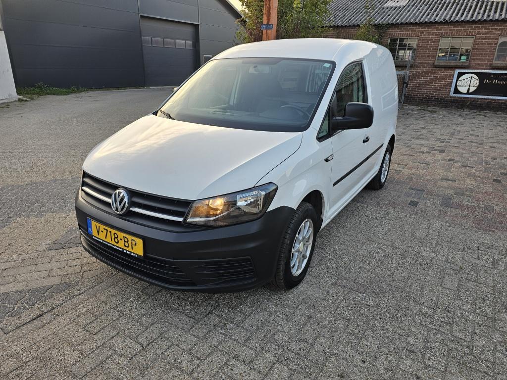 Volkswagen Caddy 1.6 TDI L1H1 APK,AIRCO,NAP (bj 2017), Auto's, Euro 5, Stof, 4 cilinders, Volkswagen