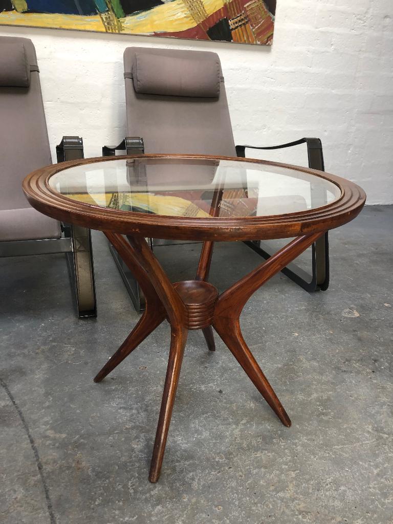 Salontafel tafel bijzettafel design vintage Italiaanse, Huis en Inrichting, Tafels | Salontafels, Ophalen, Gebruikt, 50 tot 100 cm