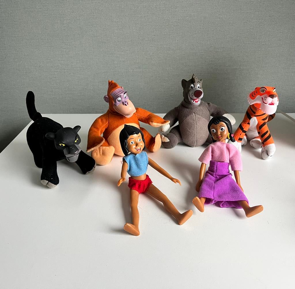 Jungle Book figuren Albert Heijn, Ophalen, Gebruikt