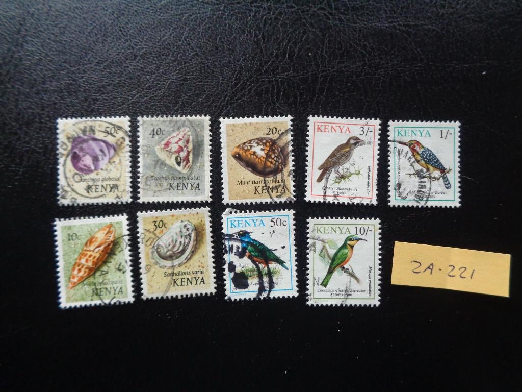 kenia - diverse (za-221), Ophalen of Verzenden, Overige landen, Gestempeld