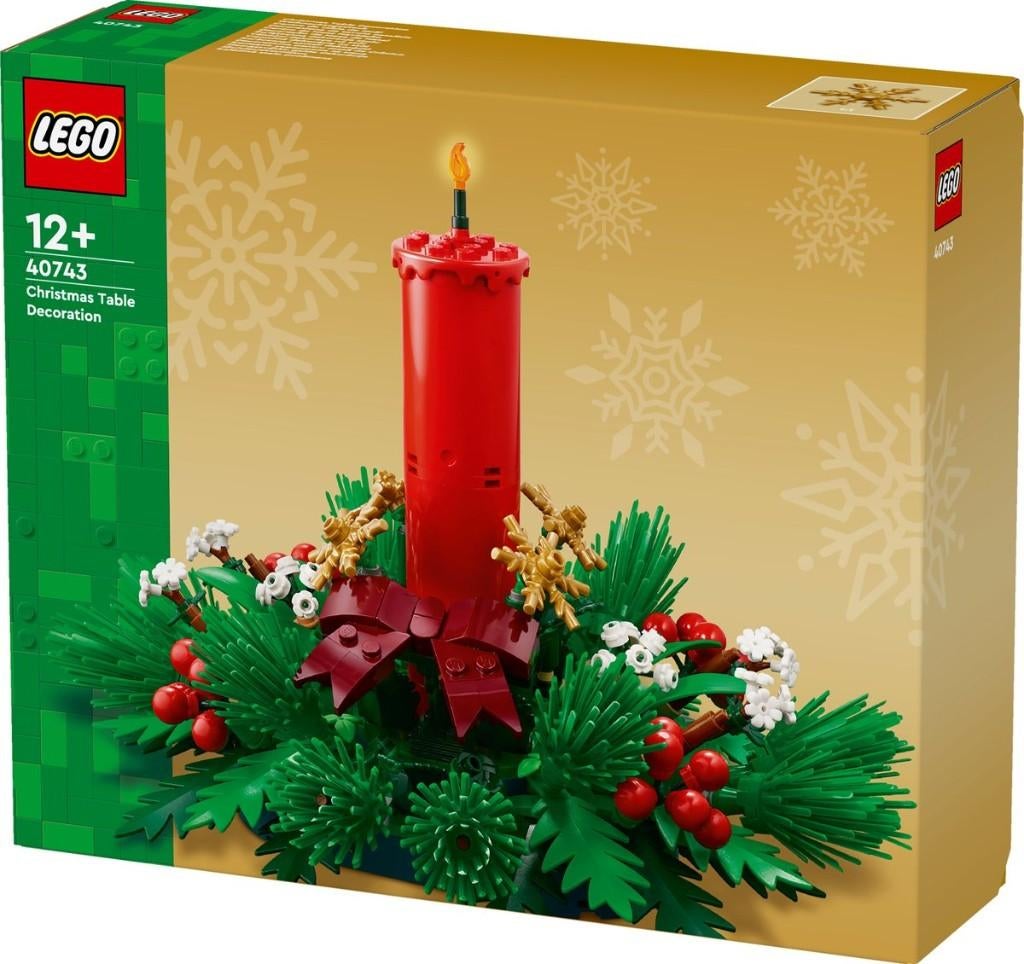 Lego 40743 Kersttafeldecoratie NIEUW !!, Ophalen of Verzenden, Nieuw, Complete set, Lego