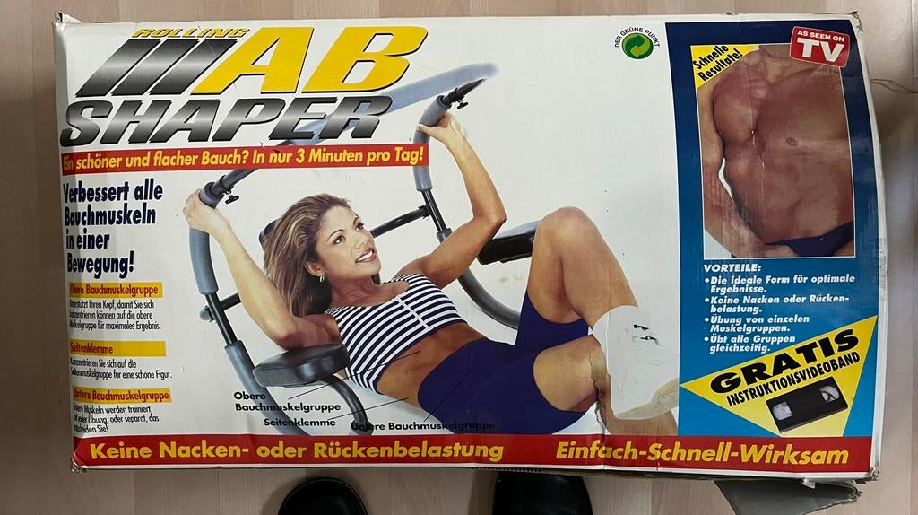 Ab Shaper voor buikspieroefeningen, Ophalen, Gebruikt, Buik, Overige typen