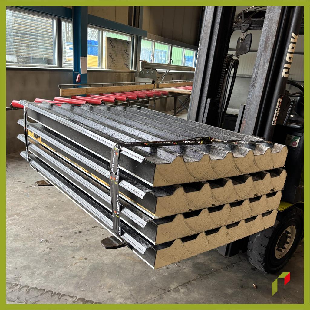 C-keus Sandwichpanelen | Dak & Wand | 40/120 mm | Aanbieding, Ophalen, Zo goed als nieuw, Overige materialen, 50 tot 100 mm