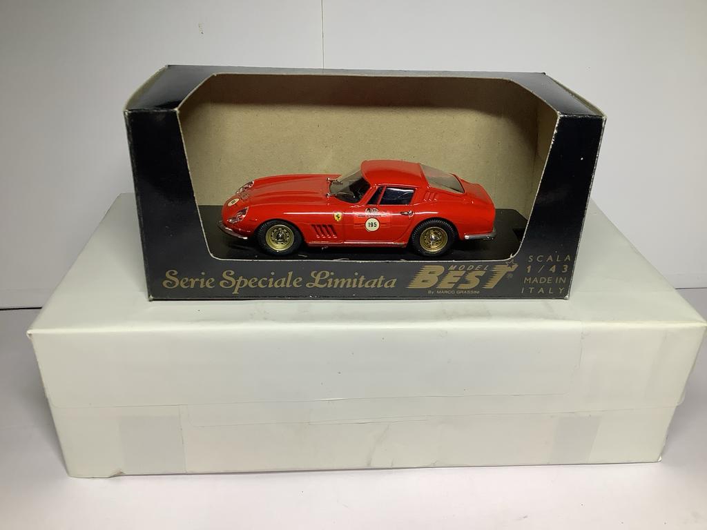 Best Model Ferrari 275 GTB/4 Schaal 1/43, Ophalen of Verzenden, Nieuw, Auto, Overige merken