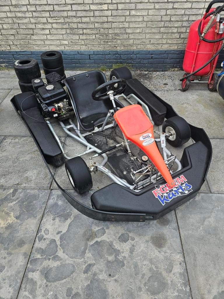 Kart met motor, Sport en Fitness, Karting, Ophalen, Gebruikt, Kart